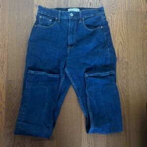 Abercrombie & Fitch Slim Straight Ultra High Rise Jeans - 27 short